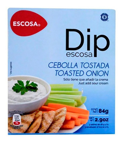 Aderezo Escosa Cebolla Tostada 84g