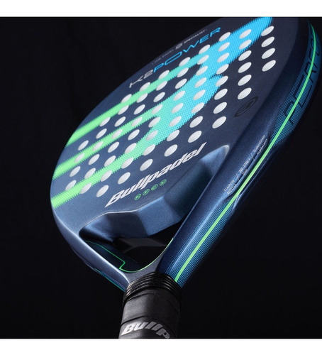 Pala Padel K2 Power 25 Bullpadel Forma Diamante Balance Alto Azul