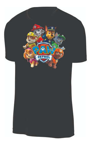 Camisetas Patrulla Canina Paw Patol Adultos Y Niños