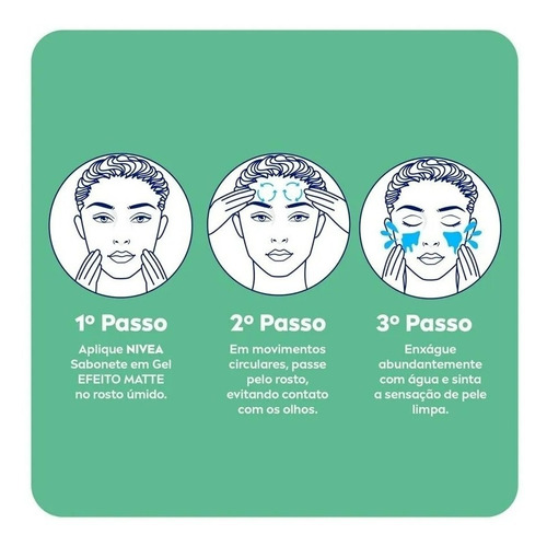 Sabonete Facial Gel Nivea Controle De Brilho Efeito Mate Momento De Aplicação Dia/noite Tipo De Pele Todo Tipo De Pele