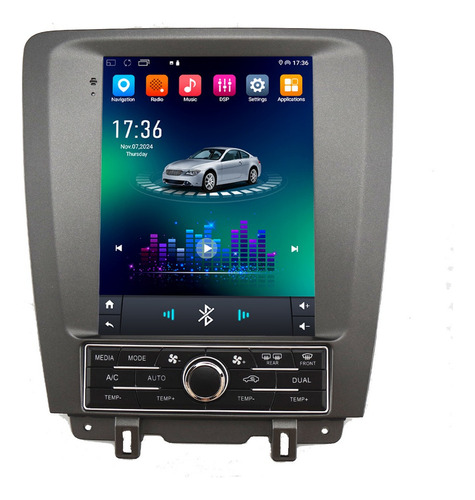 Cámara Gps Estéreo Carplay De 9,7 Pulgadas, De 4 A 64 Gb, Pa