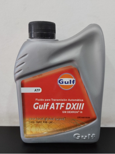 Aceite Dexron 3 Diii Gulf Para Cajas Automática