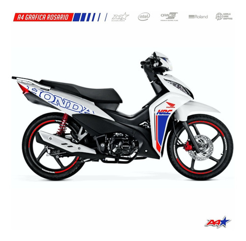 Calcos Honda Wave 110s Stunt 2023 Mod.01