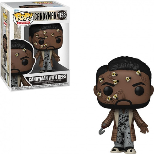 Funko Pop! Movies Candyman With Bees # 1158 Orig Replay