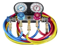 Comprar Juego Manómetros Colector De Aire Acondicionado R134a Pittsb
