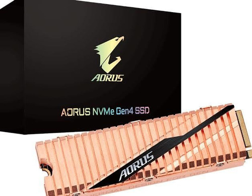 Gigabyte Aorus Nvme Gen4 Ssd 1tb 2280 Pci Express 4.0 Cobre