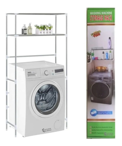 Estante Organizador De Lavadora/baño Soporte Ajustable