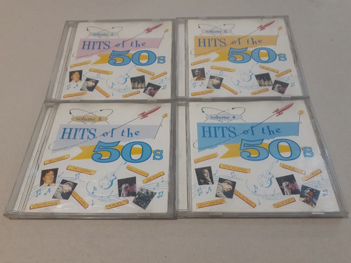 Hits Of The 50s Vol. 1-4, Varios - 4cd Made In Eec