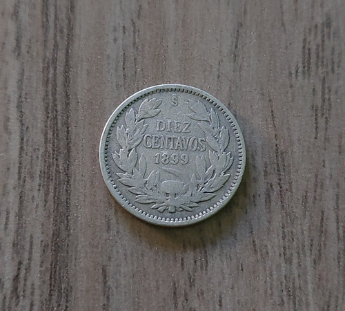 Moneda De Diez Centavos 1899