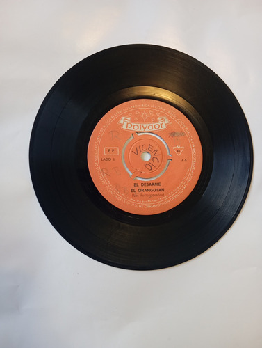 Vinilo Single De Los Portorriqueños - El Orangutan ( E151 (Usado)
