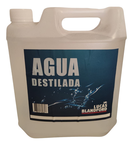 Agua Destilada 5 Litros