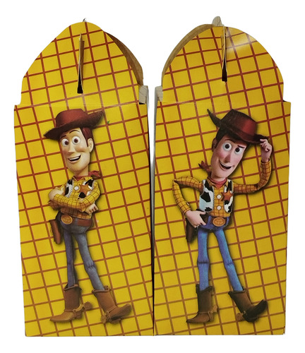 Caja Dulcera + Platos + Vasos Kit Fiesta 20 Niños Woody Woody Woody