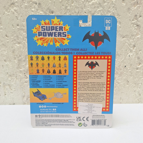 Mcfarlane Toys Dc Super Powers Batman Thomas Wayne (Usado)