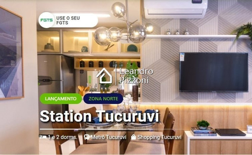 Imagem 1 de 15 de Station Tucuruvi 35,18m2 2 Dormitório Sem Vaga - Apartamento A Venda No Bairro Parque Vitória - São Paulo, Sp - Station-tucuruvi-3518