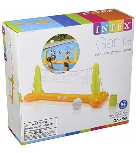 Juego De Voleibol En La Piscina De Intex, 94 Pulgadas X 25 P