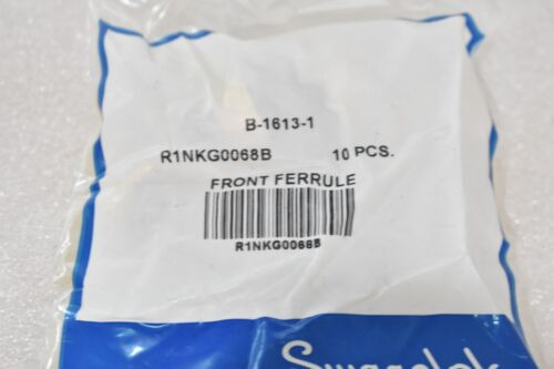Swagelok B-1613-1 Brass Front Ferrule For 1 Tube Fittin Zzi