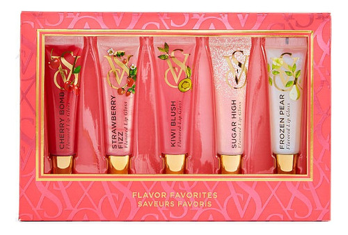 Victoria's Secret Lip Gloss Set 5 Flavor Favorites 
