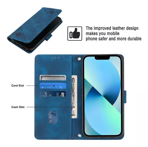 Funda COOL Flip Cover para Xiaomi Redmi Note 12 Pro Plus 5G Liso Azul