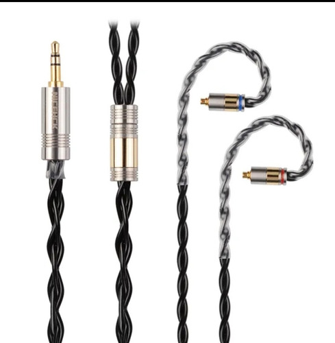 Cable Nicehck Blackcat 3.5mm-mmcx Cobre Y Zinc Con Aceite 