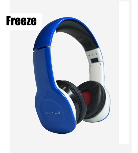 Auriculares Freeze X-treme I-kool Freeze Series Con Bass Boost Fully Fold-able Para Easy Viaje Detached Aux Cable Includ