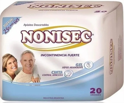 Nonisec Apósitos Para Incontinencia Fuerte X 120