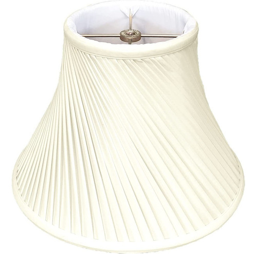   Designs Twisted Pleat Basic Lamp Shade, Eggshell, 6 X...