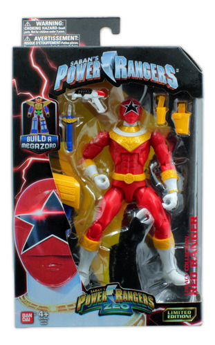 Bandai Power Rangers Zeo Legacy Red Ranger Exclusive 2017