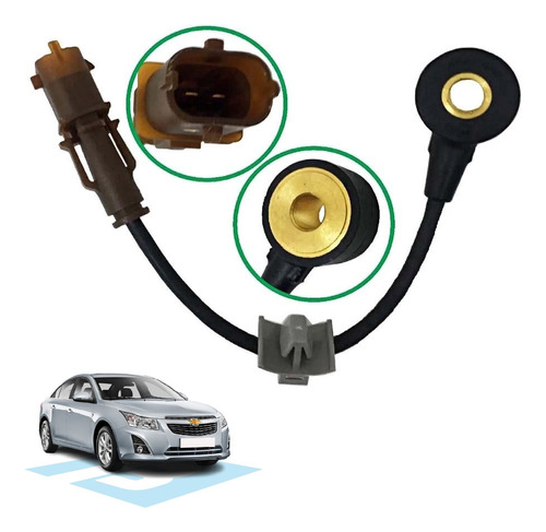 Chevrolet Cruze Motor 1.8 L - Sensor De Golpe - Original Gm