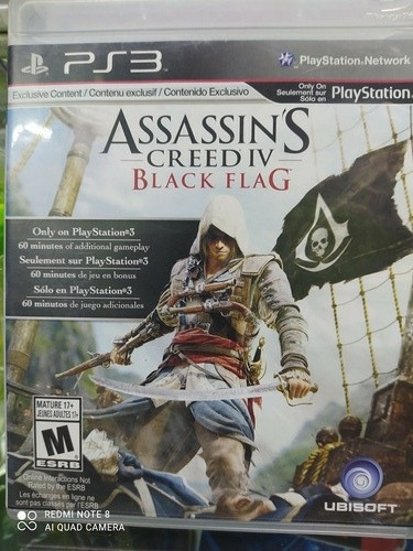 Assassin's Creed Iv Black Flag Ps3 (físico) Original 