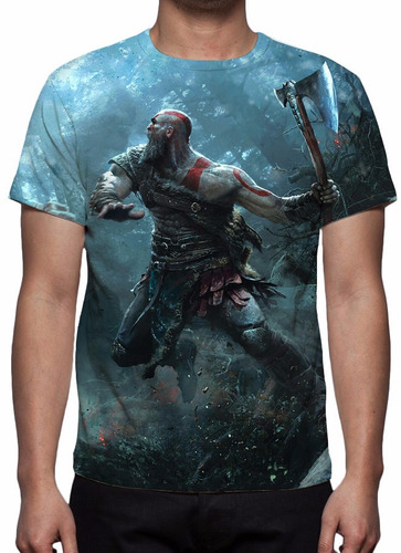 Camiseta Game God Of War 2016 