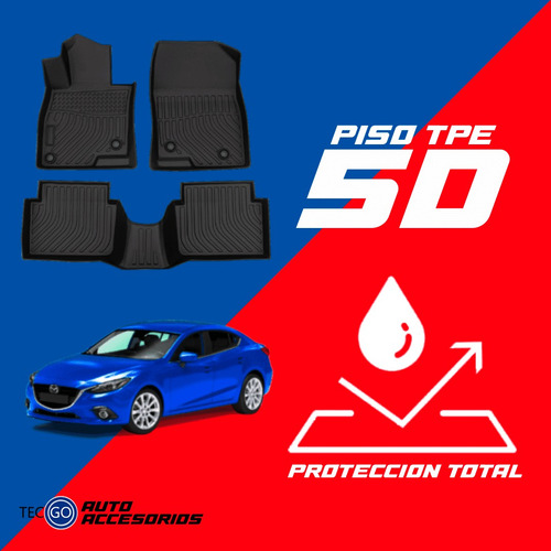 Piso De Auto 5d Tpe Mazda 3 2014-2018 - Tapete