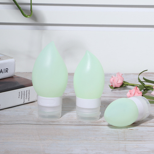 Recipientes De Champú Travel Bottle De Silicona Para Apretar