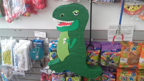 Piñata Dinosaurio Tiranosaurio Rex Jurasic World Park Mundo