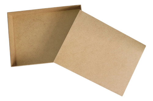Organizador De Papel A4 Mdf 32x23,5x5 Cm Com Tampa
