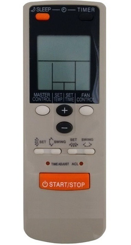 Controle Remoto Ar Condicionado Split Inverter Fujitsu