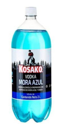 Fusión Kosako Vodka/mora Azul 2 L