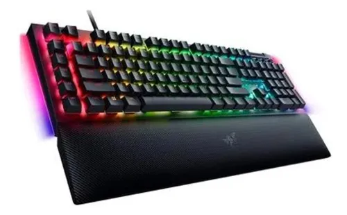 Teclado Mecánico Razer Blackwidow V4 Rgb Switch Verde Negro