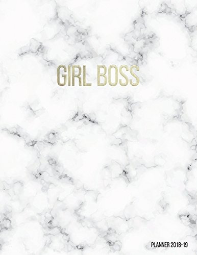 Girl Boss Marble + Gold 18month Planner || July 2018  Dec 20