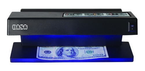 Imagen 3 de 9 de Detector De Billetes Falsos Luz Ultravioleta 2 Tubos Dasa 6w
