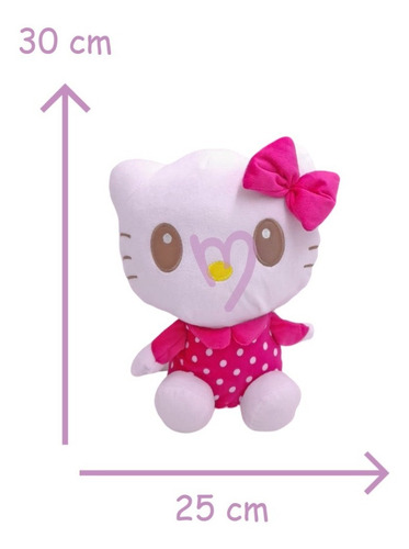 Imagen 4 de 5 de Peluche De Hello Kitty Excelente Calidad Suavecito Niña 30cm