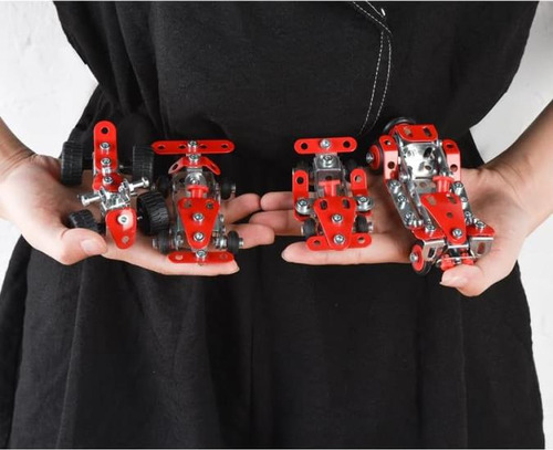 Ferthor Fun Racing Car Erector Sets Para Niños De 8 A 12 Año