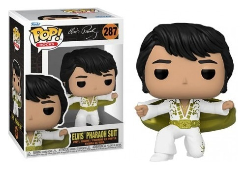 Pop! Funko Elvis Presley Pharaoh Suit Rock #287 | Rocks