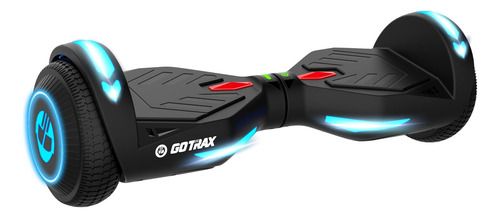 Aeropatineta Nova Y Hoverboard Edge Con Ruedas Led 6.5 Pulga Negro