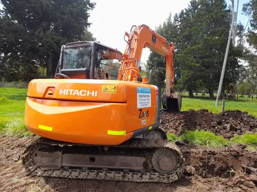 Retroexcavadora Hitachi Zx70-3 2013 Japonesa