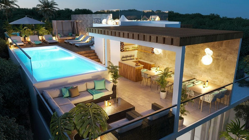 Imagen 14 de 20 de Venta Departamento Nordic Light Playa Del Carmen Centro Albe