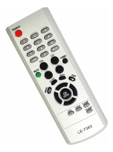 Controle Remoto Compatível Tv Samsung De Tubo Le-738