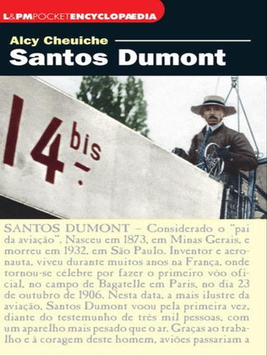 Santos Dumont - Vol. 757, De Cheuiche, Alcy. Editora L±, Capa Mole Em Português