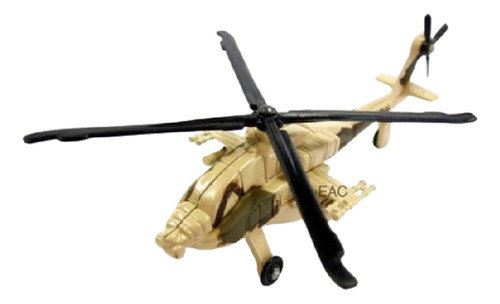 Helicoptero Apache Camuflado Mini Sacapuntas Coleccion 127c