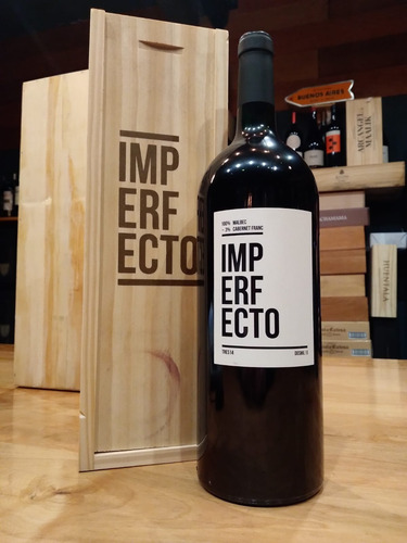 Vino Tinto Imperfecto Malbec Bodega Tres14 Daniel Pi 1500ml