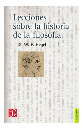 Libro: Lecciones Sobre La Historia De La Filosofía, I |  